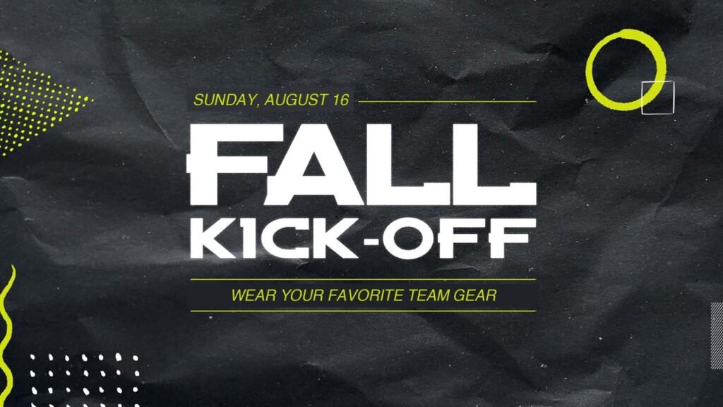 FALL KICK OFF