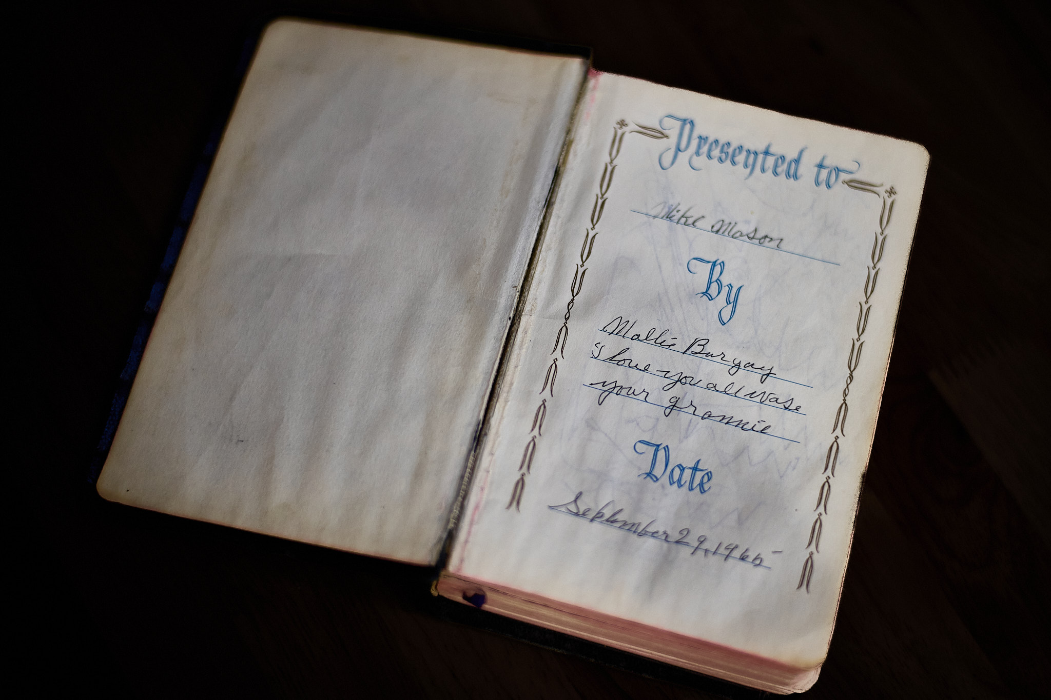 The Bible That Waited